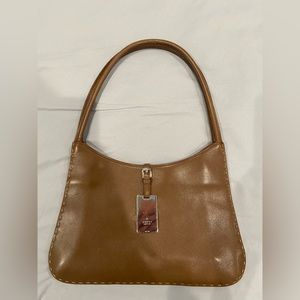 GUCCI Women’s Brown Leather Shoulder Bag